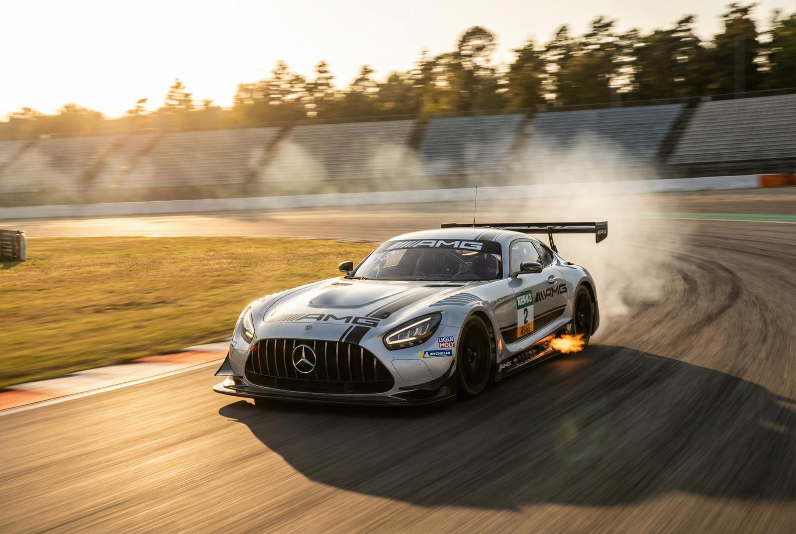 小黄游AMG GT3赛车视频